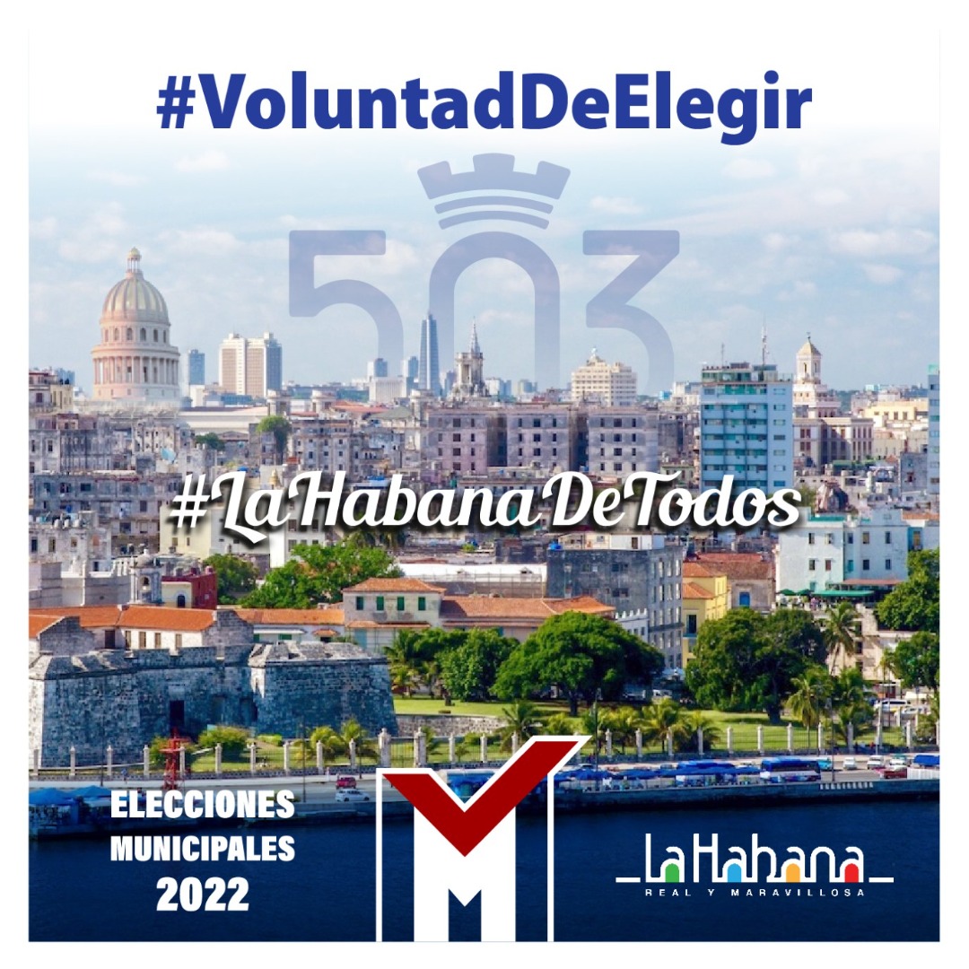 <a href="/AsambleaCuba/">Asamblea Nacional Cuba</a> <a href="/anamarianpp/">Ana Mari Machado</a> <a href="/HomeroAcostaA/">Homero Acosta Álvarez</a> <a href="/DrRobertoMOjeda/">Dr. Roberto Morales Ojeda</a> <a href="/RPolancoF/">Rogelio Polanco Fuentes</a> <a href="/GHNordelo5/">Gerardo Hdez. Nordelo</a> <a href="/aylinalvarezG/">Aylín Alvarez García</a> <a href="/Elecciones_Cuba/">Elecciones en Cuba</a> <a href="/Alina_Balseiro/">Alina Balseiro</a> <a href="/DiazCanelB/">Miguel Díaz-Canel Bermúdez</a> <a href="/miriambsarroca/">Miriam Brito Sarroca</a> #LaHabanaDeTodos 
<a href="/gobhabana/">Gobierno La Habana</a>