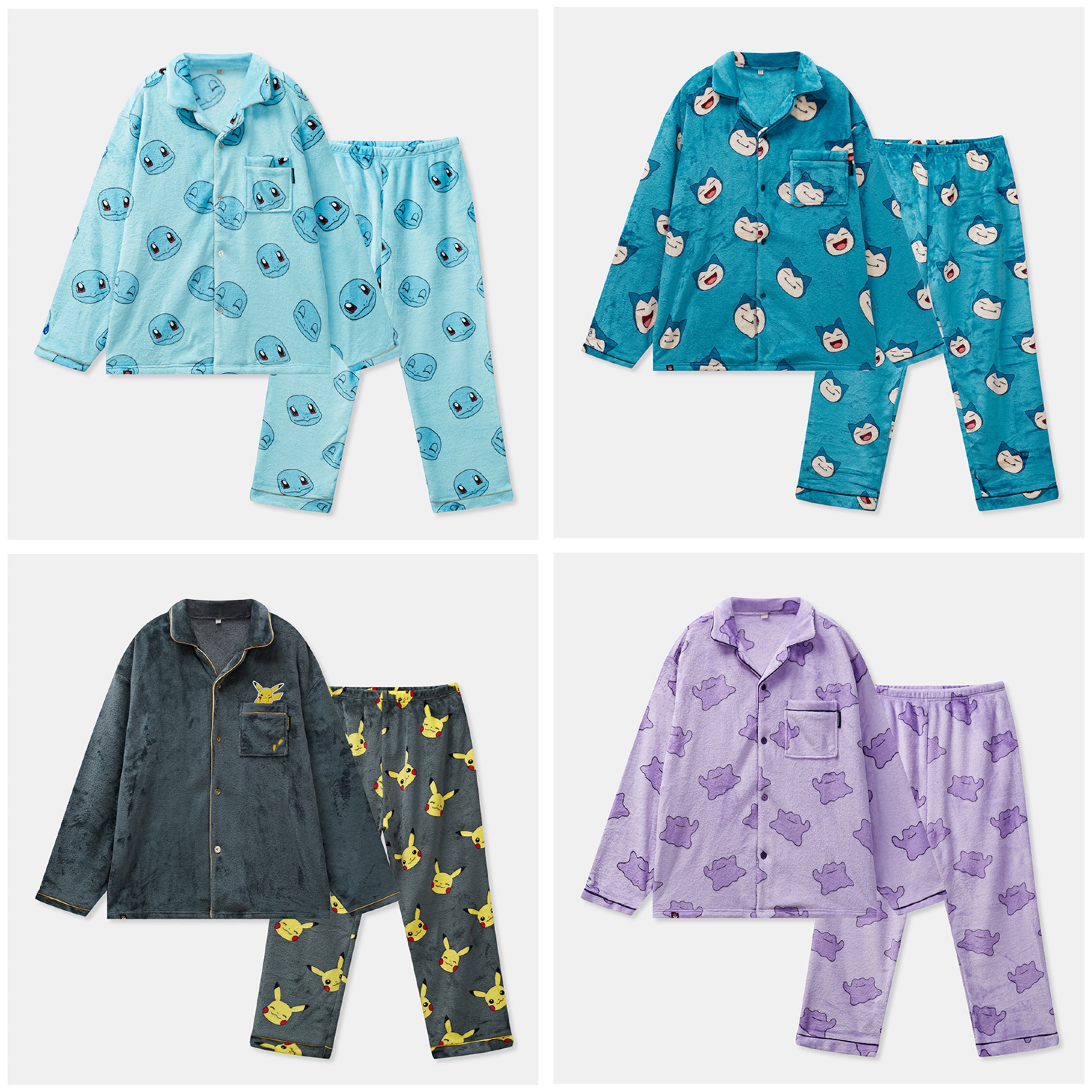 SPAO♥ [ポケモン] 睡眠パジャマ ポケモンと韓国ブランドSPAOの冬用パジャマが可愛すぎる