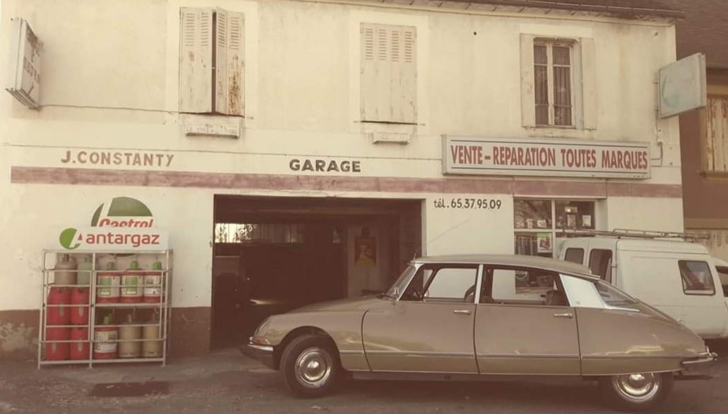 GARAGE RETRO Cars voiture CITROEN DS 1984