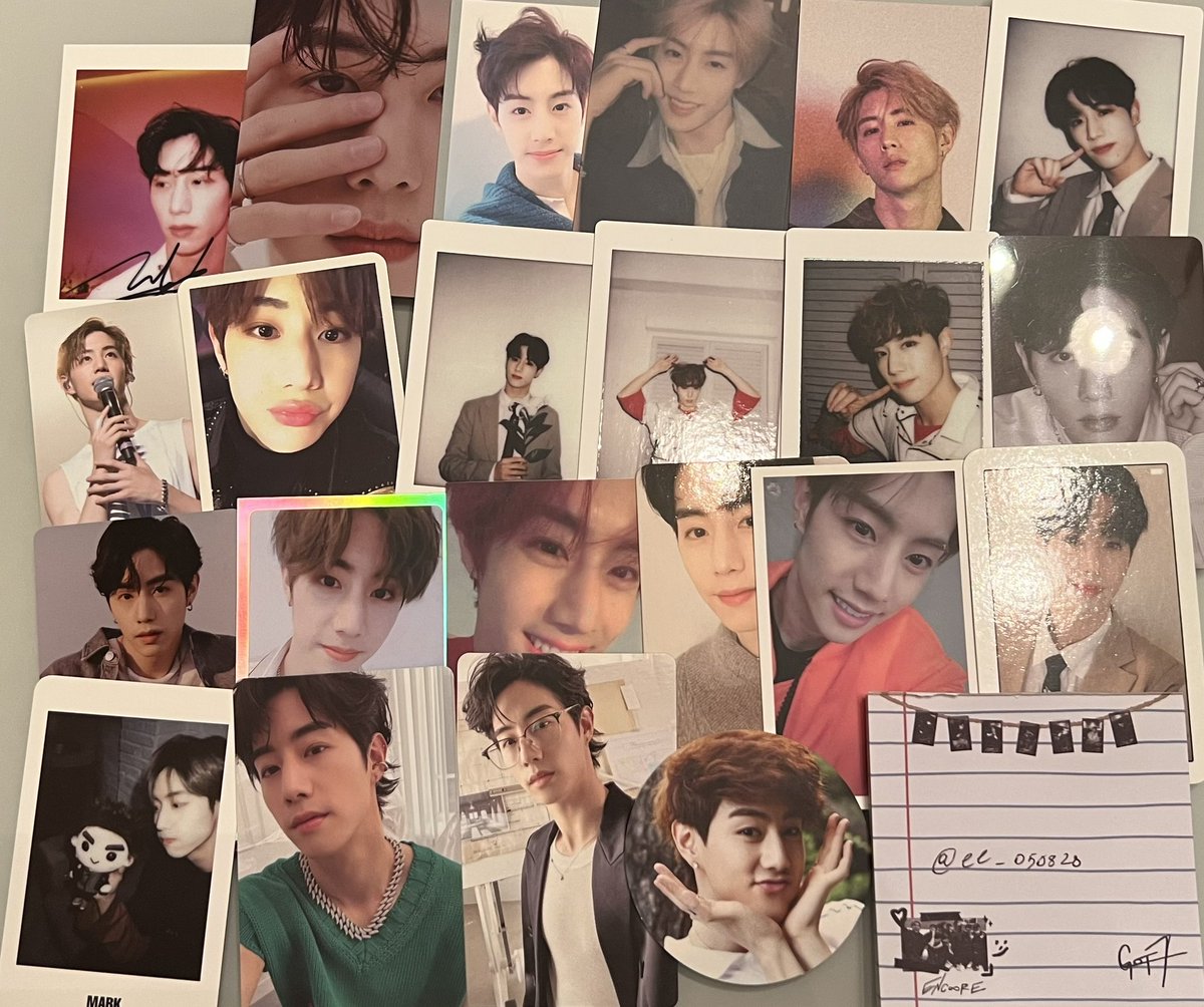 el_050828's tweet photo. ‼️Selling GOT7 pcs‼️
I have tons and I need to sell them before moving out, pls help me 🥹🥹
WW ✅
Based in: Italy
💰discounts are ok if you buy a lot of pcs 💰
#got7 #got7sale #got7sell #got7pcs #got7photocards https://t.co/akLGZPJOxh