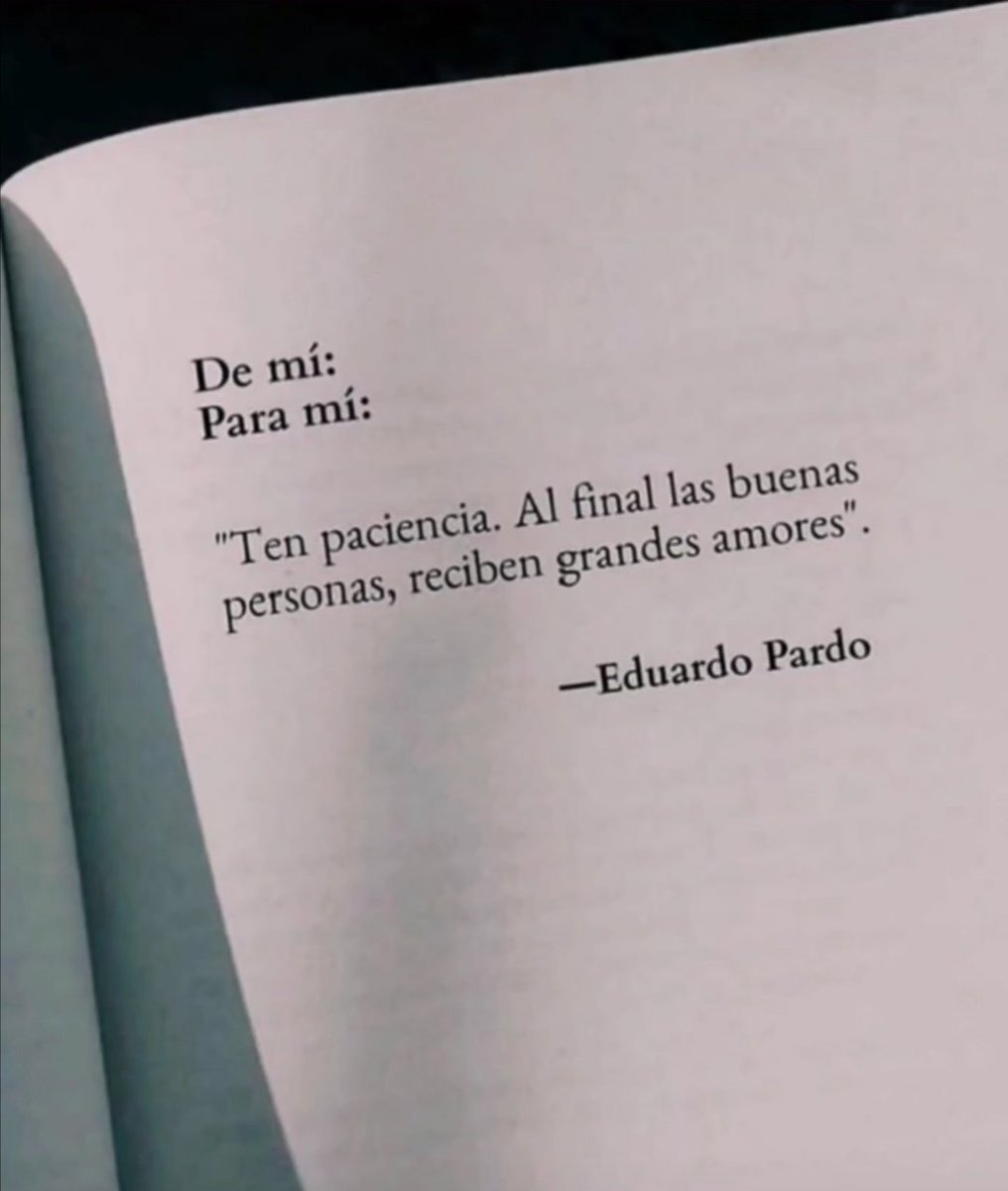 Tranquila estoy.. Por que así será!! 🙏