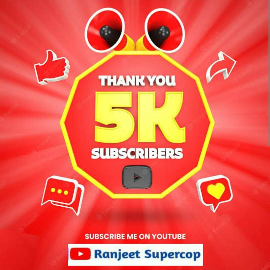 RSupercop's tweet photo. #Thanks โค๏ธโ๏ธโค๏ธ
#5ksubscribers #Youtube #love #Respect https://t.co/jAE4ihcjBF