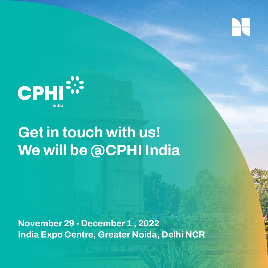 After marvellous experience at CPHI, Frankfurt, we are all set to visit CPHI, India. We will be glad to see you at India Expo Centre, Greater Noida, Delhi NCR, from November 29 to December 1.
#CPHI #cphiindia #cphifrankfurt #cphiworldwide #cphi2022
#NewedgeOverseas #NewedgePharma