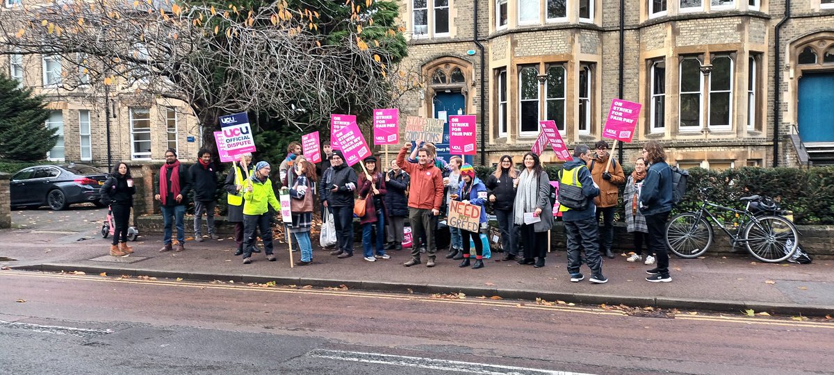 Eben Kirksey (@eben_kirksey) on Twitter photo Antropologists on Strike! Proud to be on the streets today with my new colleagues at <a href="/oxford_anthro/">Oxford Anthropology</a>. End precarious contracts, end the gender paygap, give us fair pay + pension. <a href="/OxfordUCU/">Oxford UCU</a> <a href="/AmericanAnthro/">American Anthropological Association</a> <a href="/theasainfo/">asainfo</a> <a href="/culanth/">Society for Cultural Anthropology</a> <a href="/WennerGrenOrg/">Wenner-Gren Foundation</a> <a href="/AmEthno/">AE/AES - Come join us at @amethno.bsky.social !</a> @anthrotod <a href="/AnthropologyNow/">Anthropology Is Now</a> Antropologists on Strike! Proud to be on the streets today with my new colleagues at <a href="/oxford_anthro/">Oxford Anthropology</a>. End precarious contracts, end the gender paygap, give us fair pay + pension. <a href="/OxfordUCU/">Oxford UCU</a> <a href="/AmericanAnthro/">American Anthropological Association</a> <a href="/theasainfo/">asainfo</a> <a href="/culanth/">Society for Cultural Anthropology</a> <a href="/WennerGrenOrg/">Wenner-Gren Foundation</a> <a href="/AmEthno/">AE/AES - Come join us at @amethno.bsky.social !</a> @anthrotod <a href="/AnthropologyNow/">Anthropology Is Now</a>