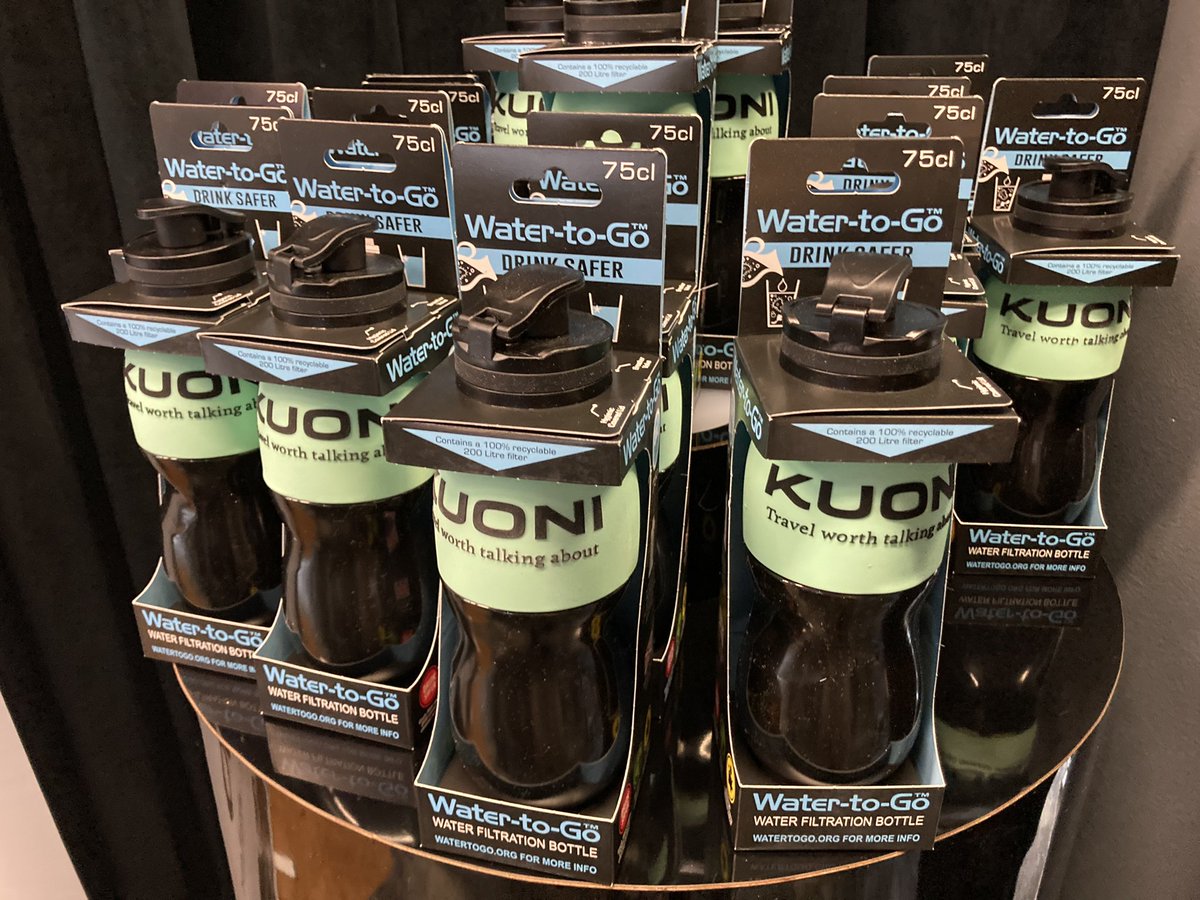rorpr's tweet photo. Anyone attending today’s @travelweekly sustainability summit make sure you try out the @WatertoGoUK clean water test at coffee break @KuoniTravelUK https://t.co/8cA3mGWF3O