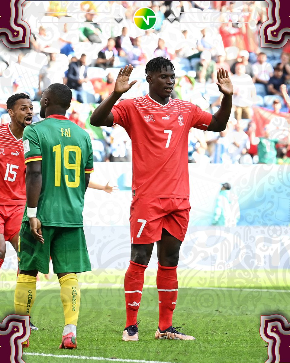 Un día iba a pasar que un jugador meta un gol en un mundial y no lo grite por respeto a su país.

#Embolo
#FIFAWorldCup 
#Qatar2022