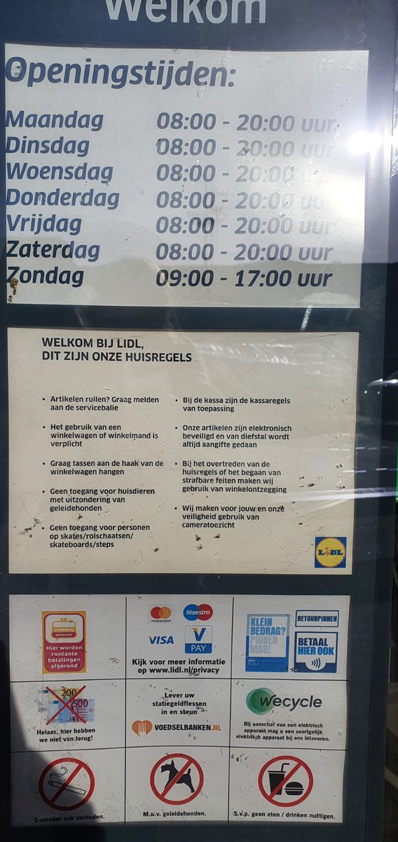Hey <a href="/LidlNederland/">Lidl Nederland</a> die huisregel mbt steps. Is die echt bedoeld om brave kinderen van 3 jaar aan te spreken. En verbijsterd achter te laten. #nietuitteleggen