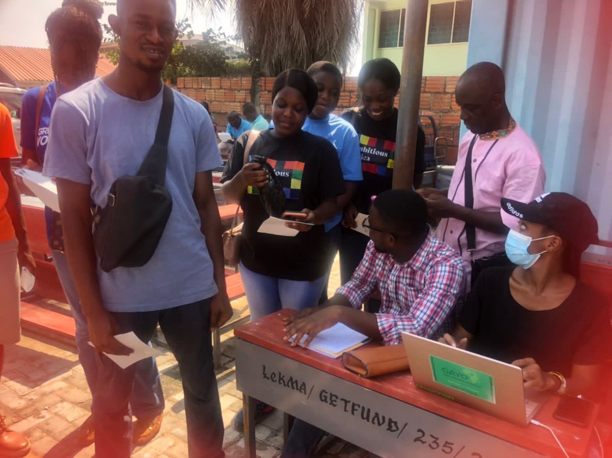 AmbitiousGhana's tweet photo. We’ve been out and about La, sensitizing locals on proper and effective waste management! Take a look! https://t.co/PbqK3gMf0x