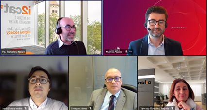 Hoy, Marcos Alvarez, de <a href="/Gradiant/">Gradiant</a>, en representación de nuestro socio <a href="/DATAlife_DIH/">DATAlife</a>, ha explicado cómo la experiencia de colaborar con varios DIHs de un mismo vertical ha preparado a los DIHs del proyecto <a href="/poctep/">Interreg España-Portugal</a>
#HIBA para integrarnos en la red Europea de EDIHs a partir de 2023.