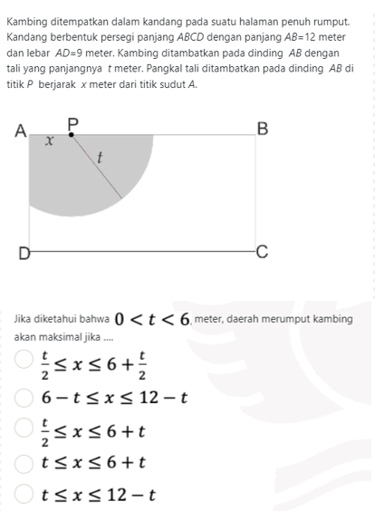 nakamatika's tweet photo. Salah satu Contoh soal latihan UTBK 2023 Penalaran Matematika dari

https://t.co/o0JTmQTEQP https://t.co/0PXTt0fdTG