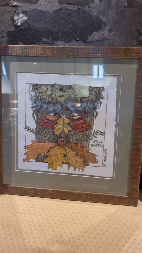 SuePrinceArtist's tweet photo. Soooo delighted with framing of #Greenman collection (by brilliant Paul Williamson of Ashbourne)
All ready for this weekend’s OPEN GALLERY
Another chance to see the #isolationchronicles exhibition, eat cake, buy cards, get your #2023calendar, buy jams a… https://t.co/or9aCPjHFS https://t.co/200iBYhuRX