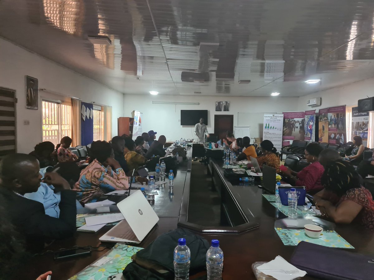 #CRIBS research capacity building day this morning - Prince talking to the team about the importance of community engagement in research