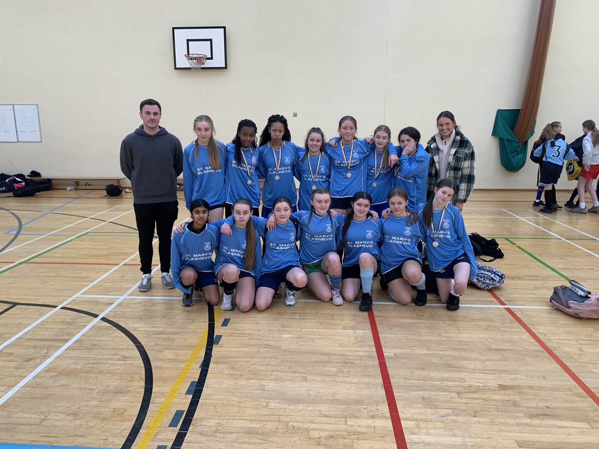 Great day yesterday at the @Mercy_Beau girls #futsal blitz. Well done @DominicanCGA and @stmarysglasnev for their contribution to an exciting day of football and well done @mcoolock for winning a nail biting penalty shootout in the final. @FAIGrassroots @faischools @FAIreland