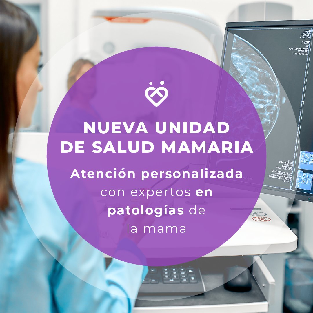 Porque el cáncer de mama se desarrolla en 1 de cada 8 mujeres, en Clínica Alemana Osorno creamos la Unidad de Salud Mamaria. Ingresa aquí para más información. bit.ly/3EzCnaW