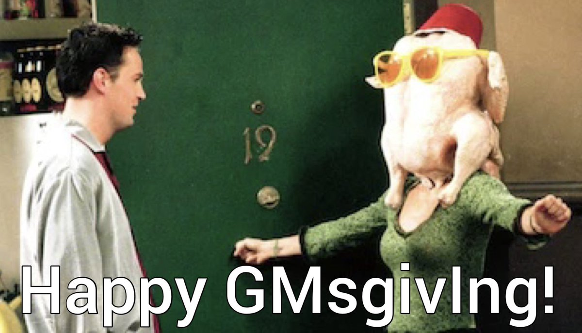 Gm. Happy GMsgivIng frens 🙏