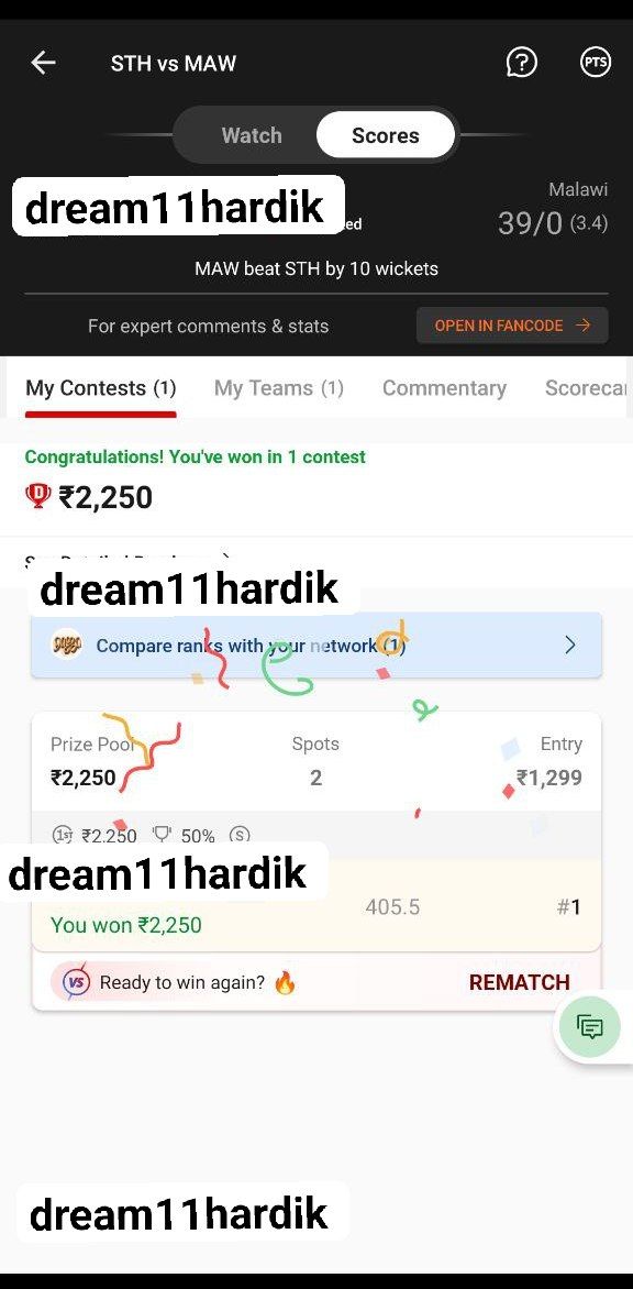 kingkohlibig18's tweet photo. Back to back all matches jackpot cleansweep ❤️😍🔥

Channel link 👉🏻 https://t.co/yCF5qRI7um

#Dream11 #dream11 #dream11team #FIFAWorldCup     #FantasyFootball #ViratKohli𓃵 #prokabaddi #FantasyBasketball #Cricket #WBBL #FantasyBaseball #ecst10 #eSports  #ChampionsLeague https://t.co/soYlVgIV2Q