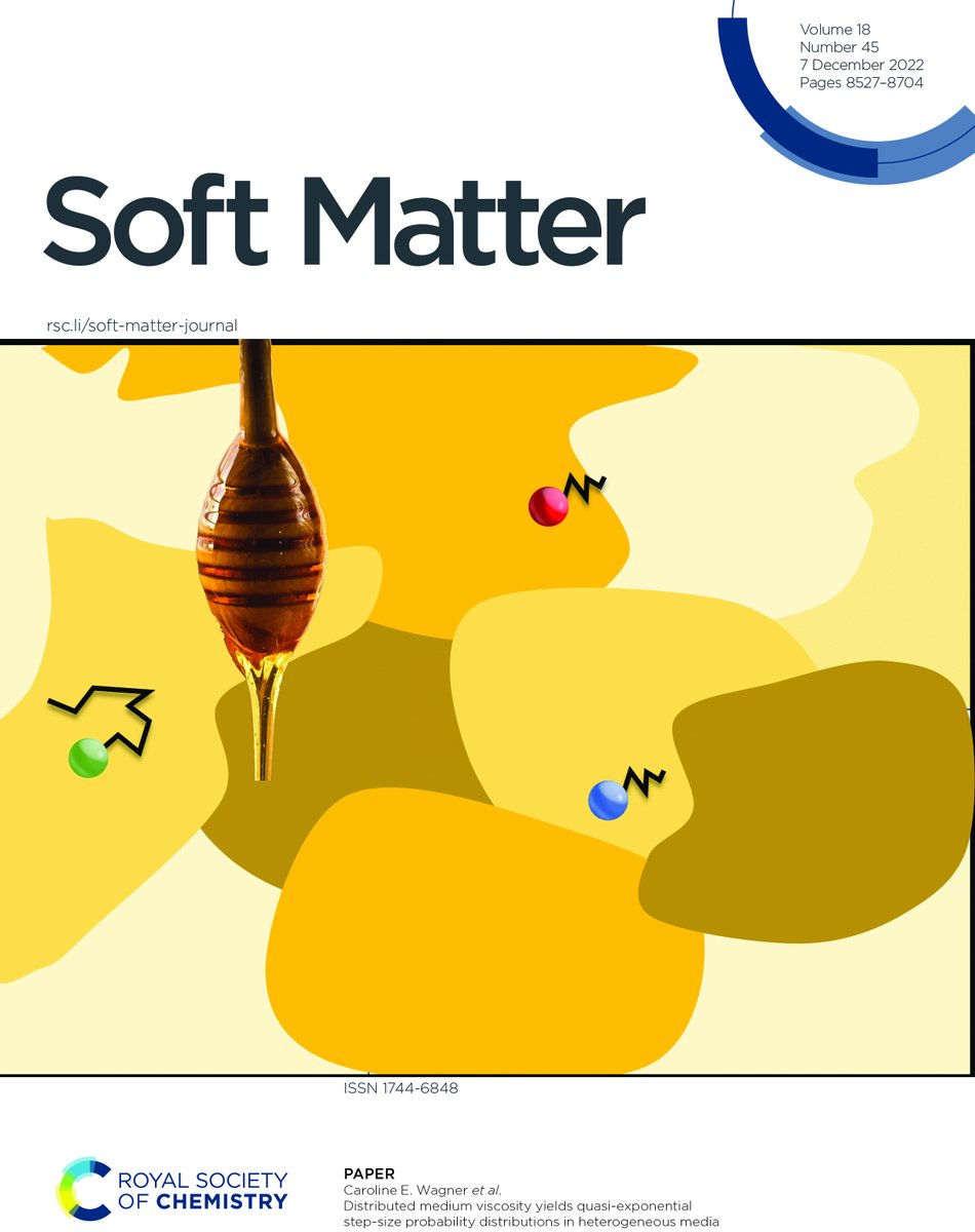Soft Matter (@softmatter) on Twitter photo Distributed medium viscosity yields quasi-exponential step-size probability distributions in heterogeneous media led by Nicole A. Bustos, Chadi M. Saad-Roy, Andrey G. Cherstvy and Caroline E. Wagner <a href="/thecewagnerlab/">Caroline Wagner</a> @chadisaadroy <a href="/nicoleA_bustos/">Nicole Bustos</a> doi.org/10.1039/D2SM00… Distributed medium viscosity yields quasi-exponential step-size probability distributions in heterogeneous media led by Nicole A. Bustos, Chadi M. Saad-Roy, Andrey G. Cherstvy and Caroline E. Wagner <a href="/thecewagnerlab/">Caroline Wagner</a> @chadisaadroy <a href="/nicoleA_bustos/">Nicole Bustos</a> doi.org/10.1039/D2SM00…