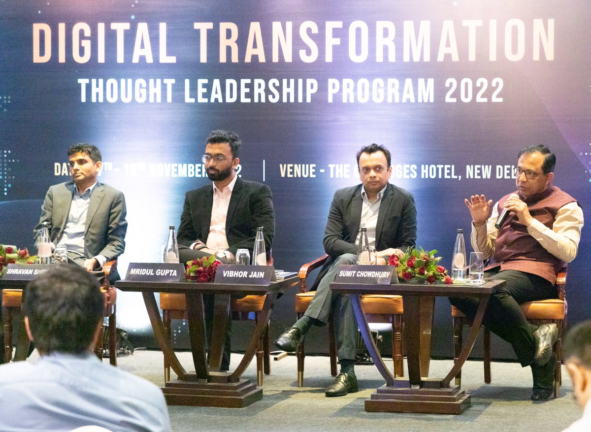 In a panel discussion at the Digital Transformation Thought Leadership Program 2022, BWA member company representative, Mridul Gupta, COO, CoinDCX shared his views on the evolution of blockchain &amp; why it’s a gamechanger for implementing decentralized decision making.(1/2)
