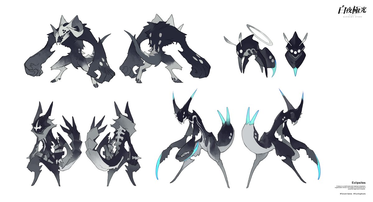 白夜極光 Part IV - Last part of illust/design works for Alchemy