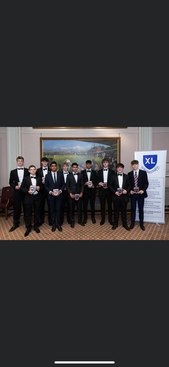 COLFESsport's tweet image. Thank you to the @thefortyclub for inviting us to their annual dinner at Lords last week. We were awarded best game in the Kent and East Sussex district after a thrilling match in the summer going to the last ball #cricket
