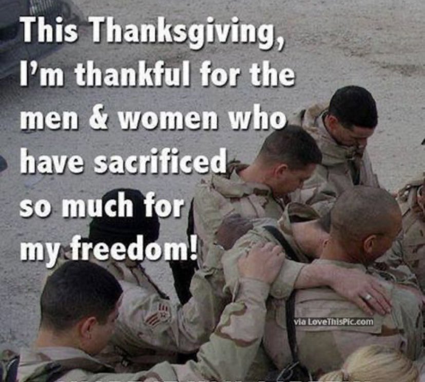 janannette55's tweet photo. Happy Thanksgiving  Patriot Friends♥️Enjoy Your Family and Friends🙏God Bless Our Veteran’s🇺🇸God Bless Our Military💙Back The Blue And The One’s Who Serve Our Communities🇺🇸God Bless Our Country🙏The United States Of America🦅🇺🇸❤️🤍💙 https://t.co/P7aj8JiMSR