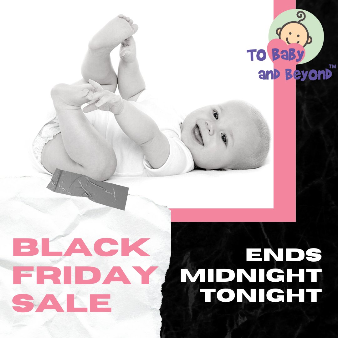⏳It's been short but very sweet: our Black Friday sale ends tonight at midnight.
🔥Don't miss out on the great savings on all our online courses.

In case you need a reminder: tobabyandbeyond.com/news/black-fri…

🚀Head to the learning portal to book your course: tobabyandbeyond.learnworlds.com