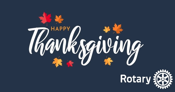 Give thanks today and every day. Always be grateful and appreciate what you have. Continue to make the lives of people you don't know richer and happier by putting service above self.