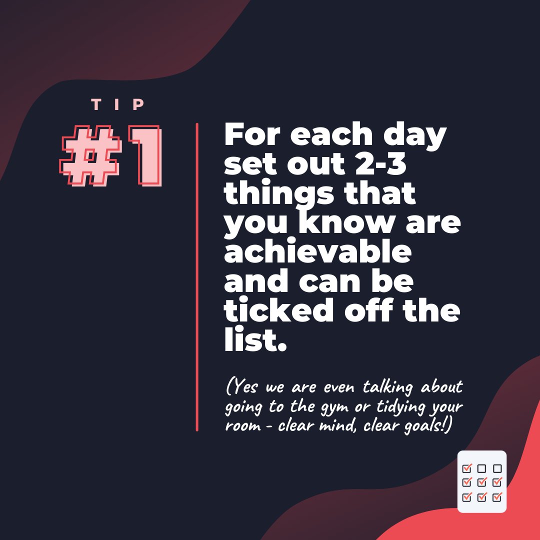 CrimsonEdu's tweet photo. Follow the tips above to complete the work and be one step closer to the university of your dreams. 🤩🏫

#procrastination #procrastinatingtips #studenttips #highschooltips https://t.co/s52gFyiW4m