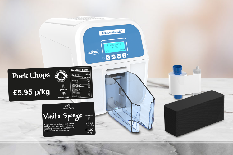 Introducing the PriceCardPro Flex+ price sign printer!

Create personalised card designs that include vital information to make your customers more confident in their purchase decisions.

Shop now!
bit.ly/37LTsSt

#food #retail #pricesigns #displays #foodlabel #printer