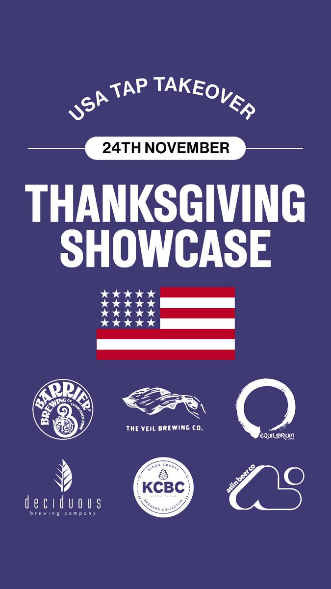 Our USA showcase goes live at 6pm this evening, we've got some great beers from some amazing breweries across the US! 🇺🇸

Make sure you pop on by and grab a few tasters of these great beers while they last! 🍻