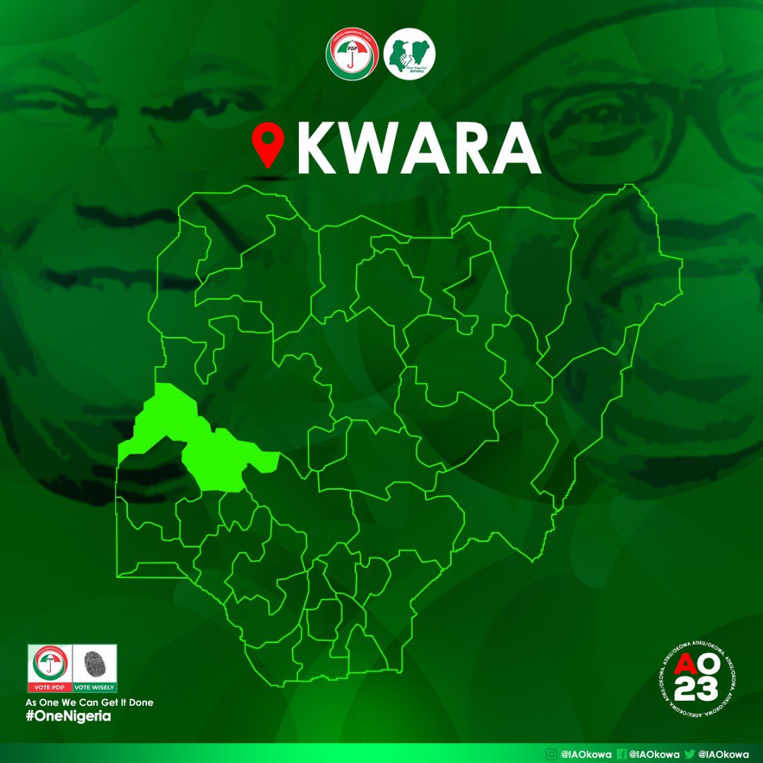 IAOkowa's tweet photo. Kwara, are you ready to #RecoverNigeria?

#PowerToThePeople #AtikuInKwara https://t.co/x04Reke0cx