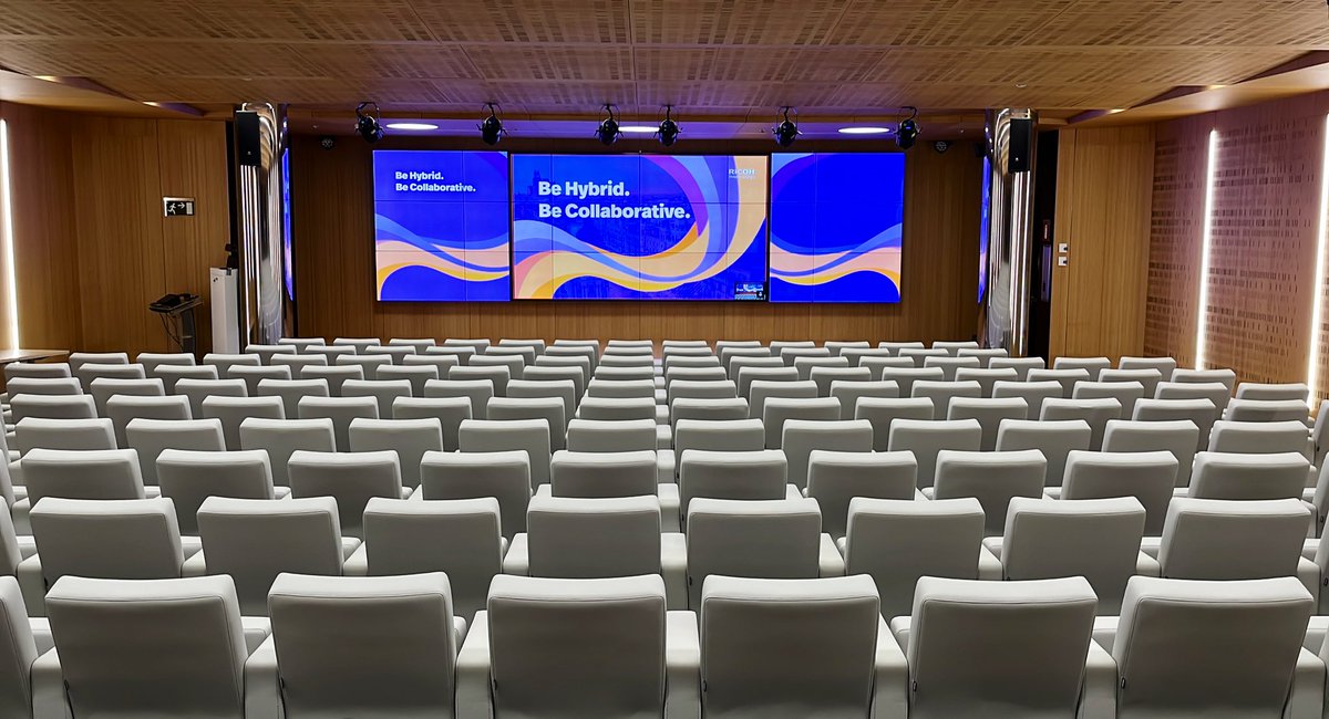 ricohspain's tweet photo. ¡Sold out! 🎟️
Una edición más, el evento de referencia sobre #trabajohíbrido en España calienta motores con aforo completo para mostrar a los asistentes las últimas novedades tecnológicas del mercado sobre #colaboración.
@MS_Empresas #BeHybridBeCollaborative #LeadingChangeAtWork https://t.co/LS6YEOclWu