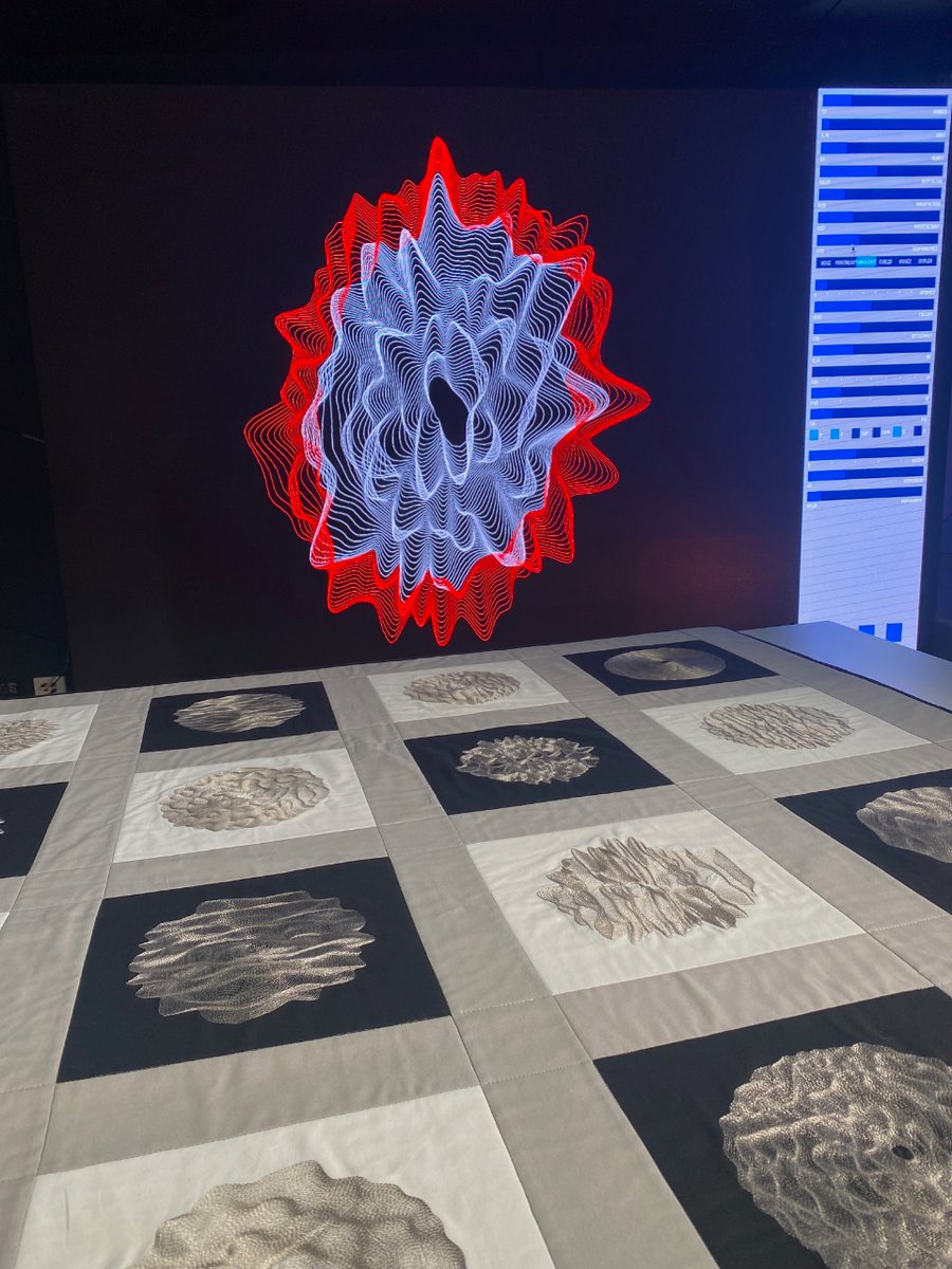 MonashInfotech's tweet image. We&apos;re here at the @sensilab_monash group show! We&apos;ve seen everything today from machine embroidery of generative algorithms, writing robots to a musical dog. If you are at our Caulfield campus this is an event you must see! Head over to Building G.
#MonashInfoTech #SensiLabMonash