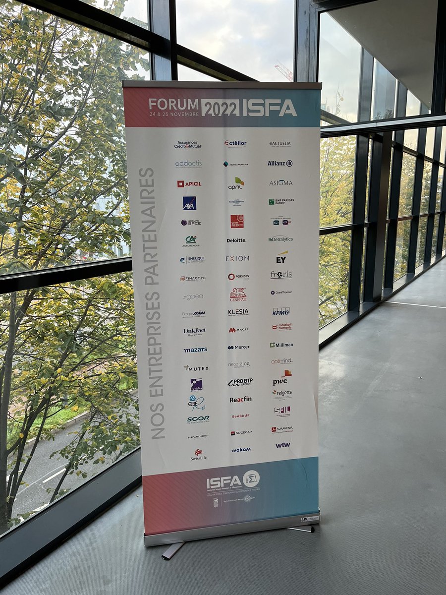 #ForumISFA 2022, c’est parti ! 
<a href="/ISFA_Lyon1/">ISFA</a> <a href="/UnivLyon1/">Université Lyon 1</a> <a href="/actuaires_IA/">InstitutdesActuaires</a> <a href="/AssociationISFA/">Association ISFA</a> 
#actuariat
