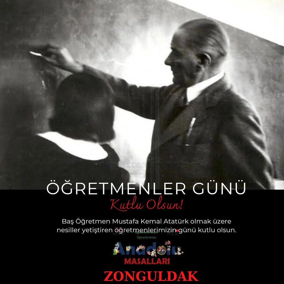Anadolu Masalları Zonguldak (@mebmasalzngldk) on Twitter photo Başta Başöğretmenimiz Ulu Önder Mustafa Kemal Atatürk,tüm şehit öğretmenlerimiz,ebediyete intikal etmiş tüm öğretmenlerimiz ve siz Değerli Öğretmenlerimizin günü kutlu olsun...
🍎🍎🍎
<a href="/tcmeb/">Millî Eğitim Bakanlığı</a>
<a href="/CevdetVural40/">Cevdet Vural</a> <a href="/esinkavga/">Esin KAVGA</a> <a href="/zuleyhaaldogan/">Züleyha Aldoğan</a> <a href="/mebanadolumasal/">MEB ÖYGM Anadolu Masalları</a> <a href="/ZonguldakMEM/">Zonguldak İl Millî Eğitim Müdürlüğü</a> Başta Başöğretmenimiz Ulu Önder Mustafa Kemal Atatürk,tüm şehit öğretmenlerimiz,ebediyete intikal etmiş tüm öğretmenlerimiz ve siz Değerli Öğretmenlerimizin günü kutlu olsun...
🍎🍎🍎
<a href="/tcmeb/">Millî Eğitim Bakanlığı</a>
<a href="/CevdetVural40/">Cevdet Vural</a> <a href="/esinkavga/">Esin KAVGA</a> <a href="/zuleyhaaldogan/">Züleyha Aldoğan</a> <a href="/mebanadolumasal/">MEB ÖYGM Anadolu Masalları</a> <a href="/ZonguldakMEM/">Zonguldak İl Millî Eğitim Müdürlüğü</a>