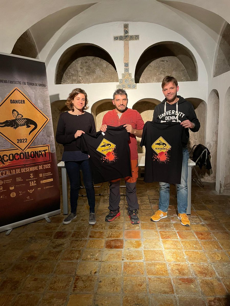 acocollonat's tweet photo. 🎥Presentació la 12a edició de l'Acocollona't 

👉Dos dels directors del festival, Jordi Martínez i David Ruiz, van explicar que enguany el festival tindrà presència en diversos espais culturals de Girona

👀Ja podeu consultar tota la programació a la web https://t.co/t3eM9Ckjy7 https://t.co/s5pg2KRAeZ