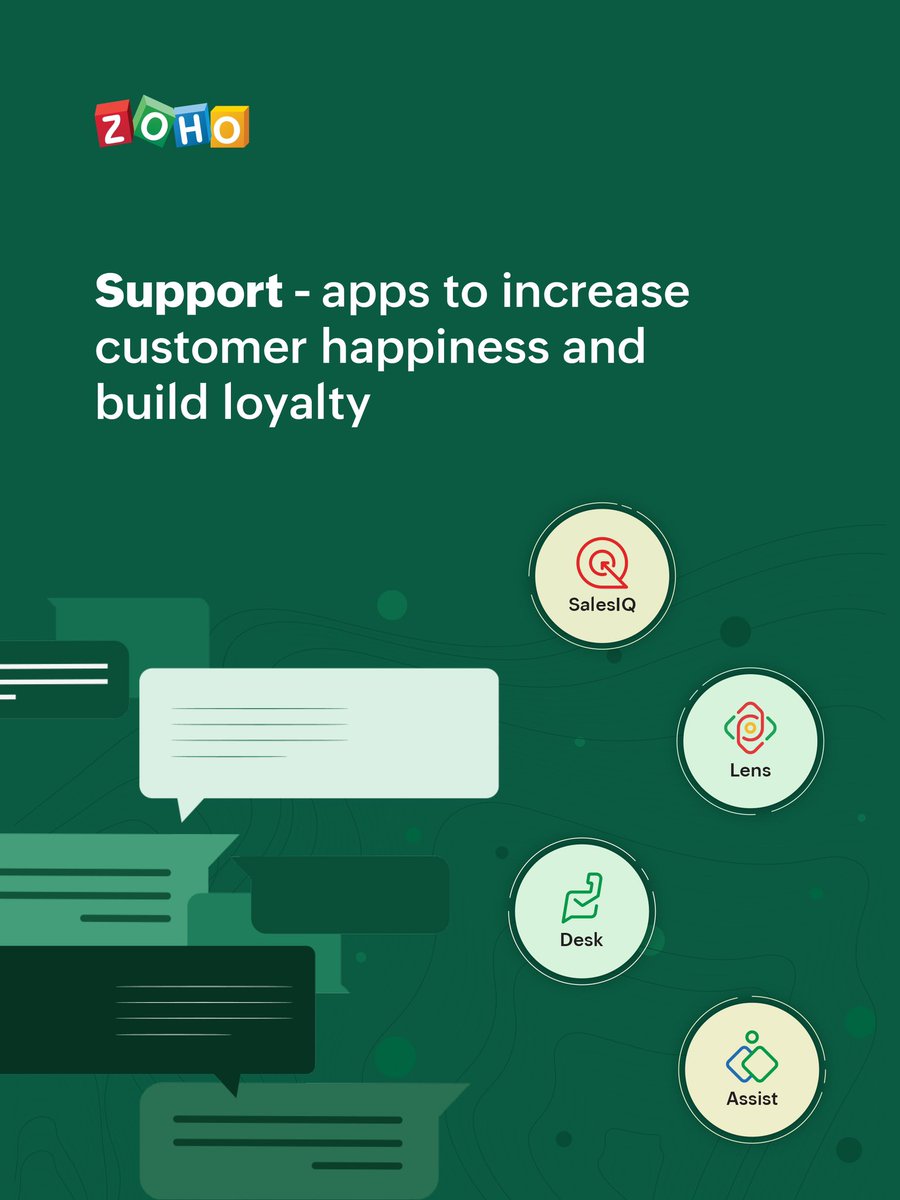 ZohoAfrica's tweet photo. It is your customer experience that sets you apart from competitors. But it continues beyond having a good #CX; increasing your customer retention rate and building brand loyalty is where the real work comes in.
#ZohoTechnology #GoZoho #ZohoTech #BusinessTech #BusinessApps https://t.co/lasb8pSGbO
