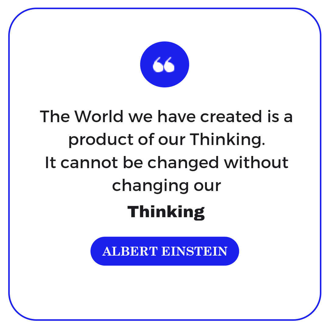 The world we have created is a product of our thinking. It cannot be changed without changing our thinking.
-Albert Einstein
.
#thinking  #thinkingminds  #business #entrepreneur #motivation #marketing #success #smallbusiness #entrepreneurship #sales #marketing #business #success