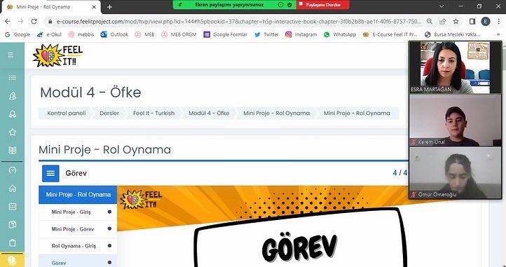 We have completed the 4nd webinar of our feelit erasmus plus project👏👏 Feelit erasmus plus projemizin 4. webinarını tamamladık.👏👏 <a href="/PeyamiSOO/">PEYAMİ SAFA ORTAOKULU</a> <a href="/yildirimilcemem/">Bursa Yıldırım İlçe Milli Eğitim Müdürlüğü</a> #Erasmus #ErasmusPlus