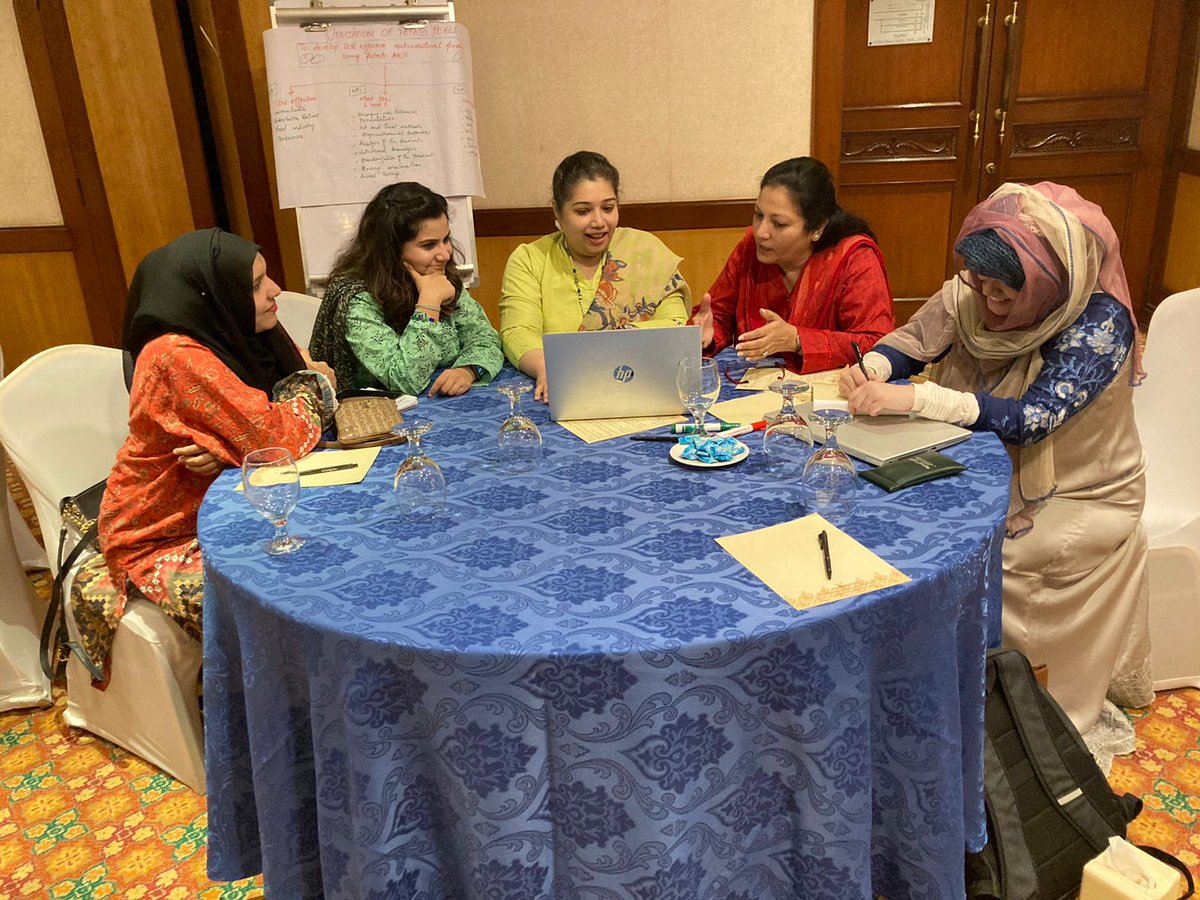 ShanazCassum's tweet photo. Proud to represent @akuglobal in “Research Capacity Building Training” with @zahirakhalfan @doctorsadia1 , Mustafa Hassan, Mirat-al-Fatima Ahsan, offered by @hecpkofficial, United Kingdom-Pakistan Education Gateway in collaboration with @BritishCouncil. https://t.co/9VGJ4mZTeU