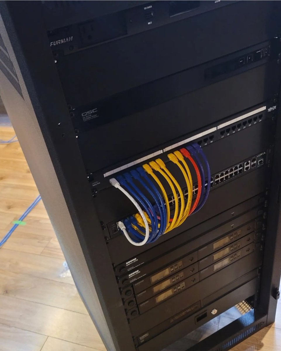 It is important to us that your AV, security and network is reliable and organized. Nothing is more satisfying to us than a clean and professional installation. #callwolfe