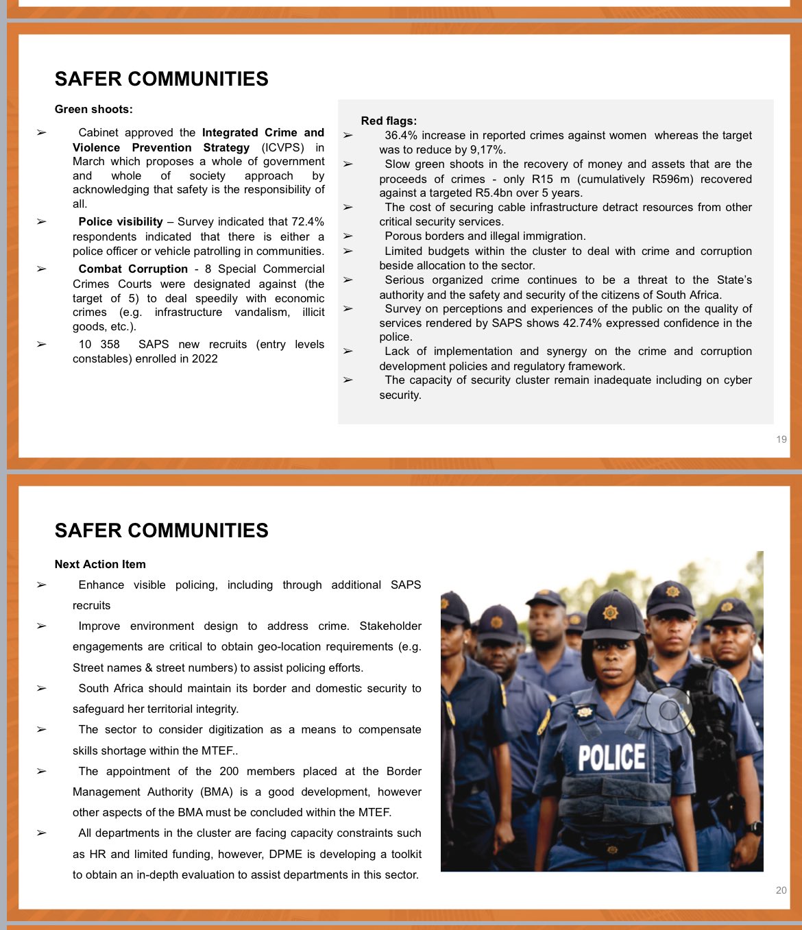 SAgovnews on Twitter "DPMEBiannualReport Presentation focuses on progress, challenges and