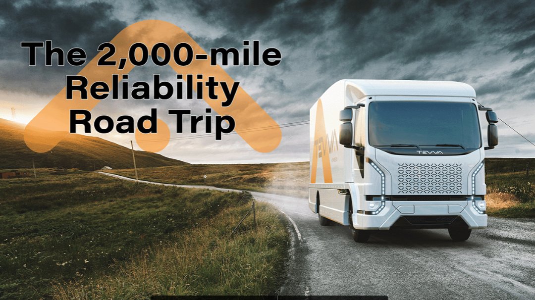 At the <a href="/IAAmobility/">IAA MOBILITY</a> TRANSPORTATION show <a href="/TevvaTrucks/">Tevva Hydrogen Electric Trucks</a>  drove two 7.5t T  BEVs to the show in Hanover, Germany, and back, all the way from our UK base #Tevva #MakeEVsTheUnarguableChoice #ChargeOn

Learn more on this at youtu.be/vlltMvff1Po