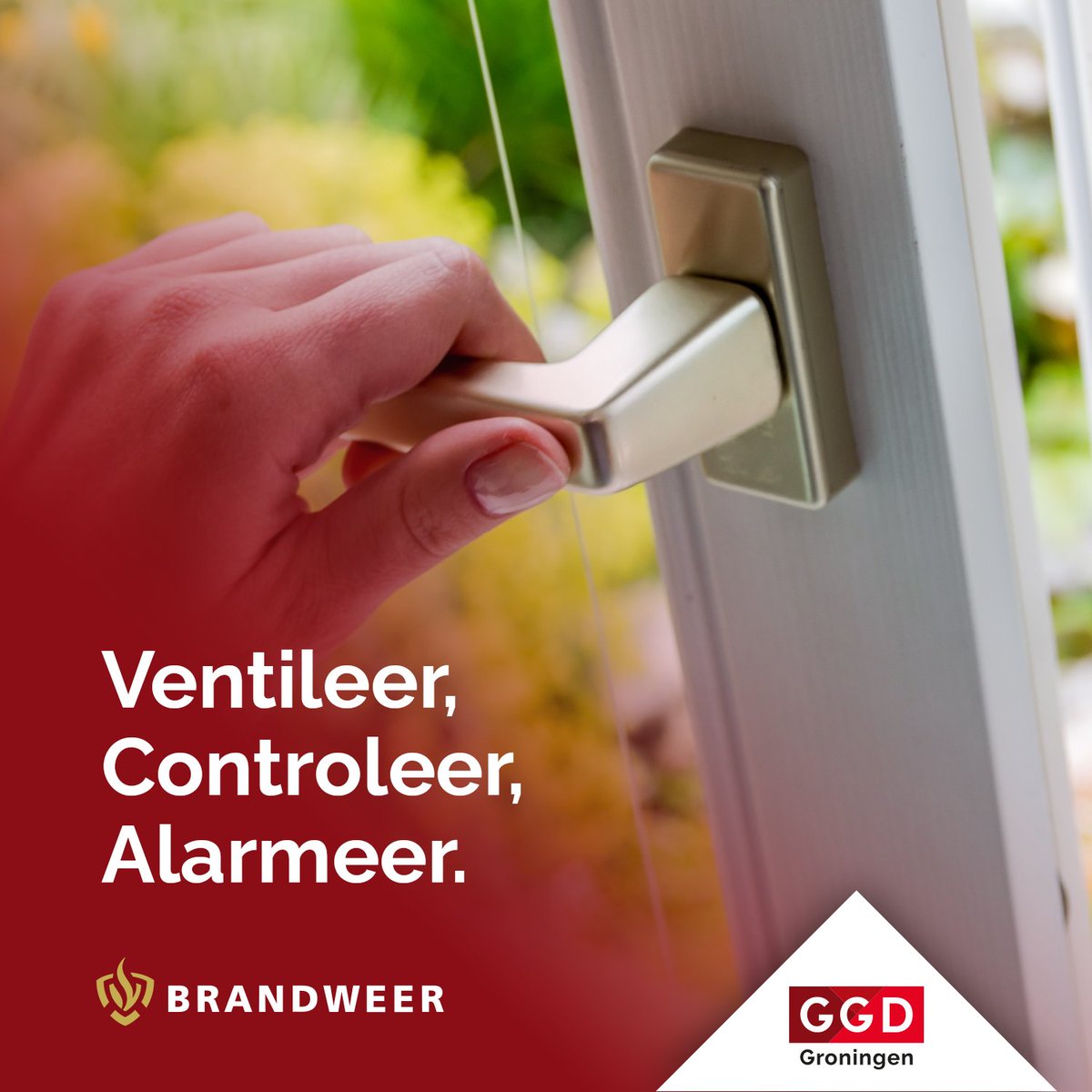 GGDGroningen's tweet photo. Koolmonoxidevergiftiging voorkomen? #Ventileer, #controleer en #alarmeer. Maar hoe doe je dat?
Bekijk hier alle tips voor een gezond binnenhuisklimaat ⤵️
https://t.co/pmKdz5MBE8 https://t.co/6FDVvI9s3y