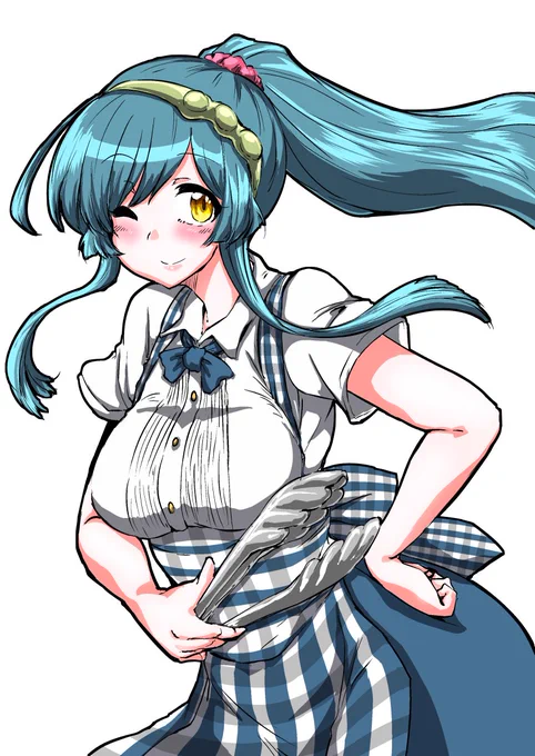 #ずんちゃんモチモチ木曜日 
今日の神戸屋の制服です 