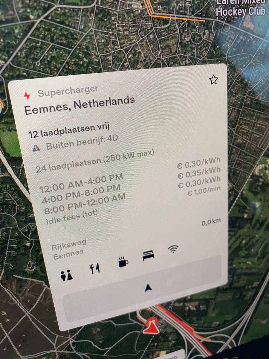TheSequel2008's tweet photo. Tesla Superchargers naar €0,30 per kWh 💥 https://t.co/PAbL5R3FCn