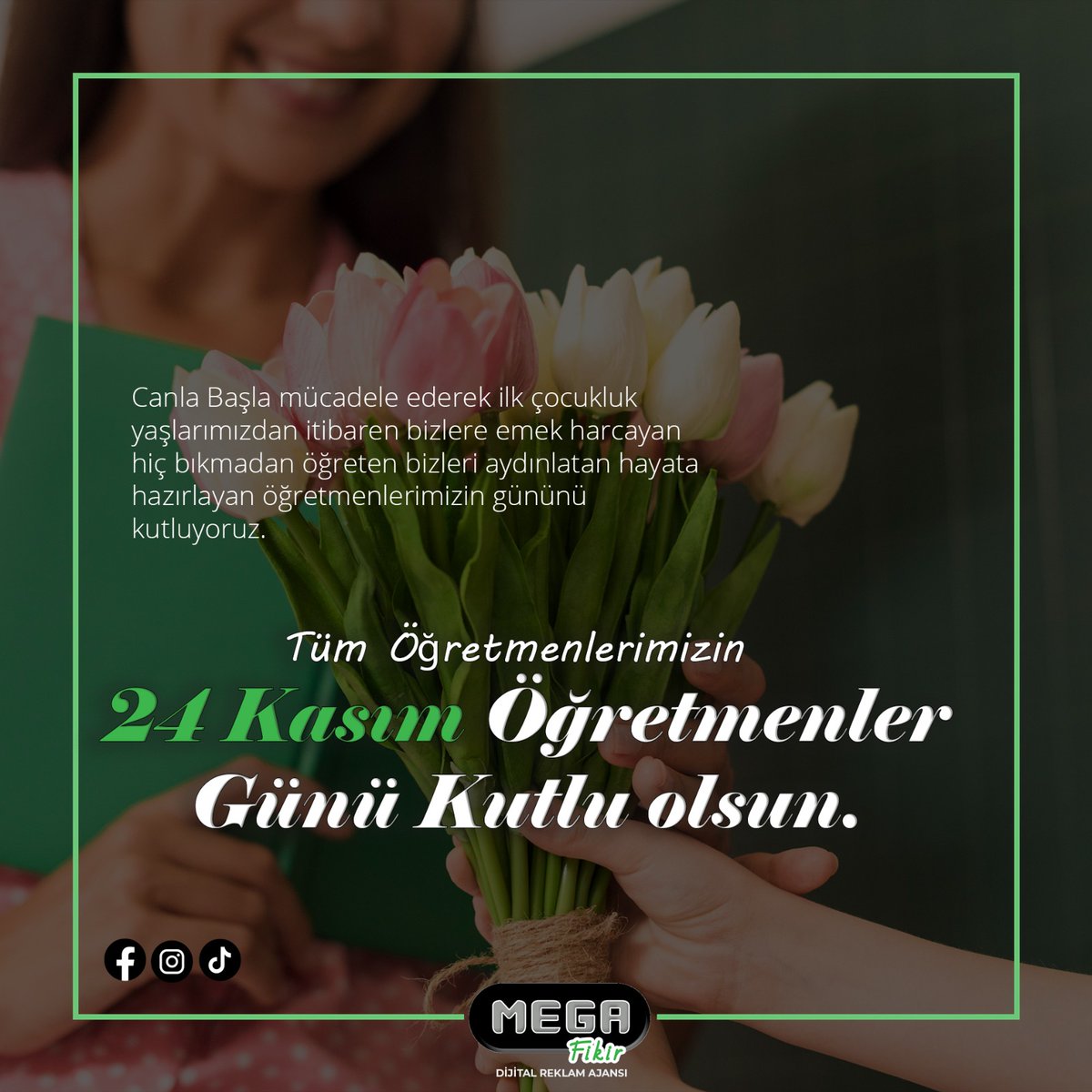 24 Kasım öğretmenler günü kutlu olsun. 
#24KASIM #oegretmenlergunu #24KasımOEğretmenlerGuenue #DijitalMedya #reklamajansı
