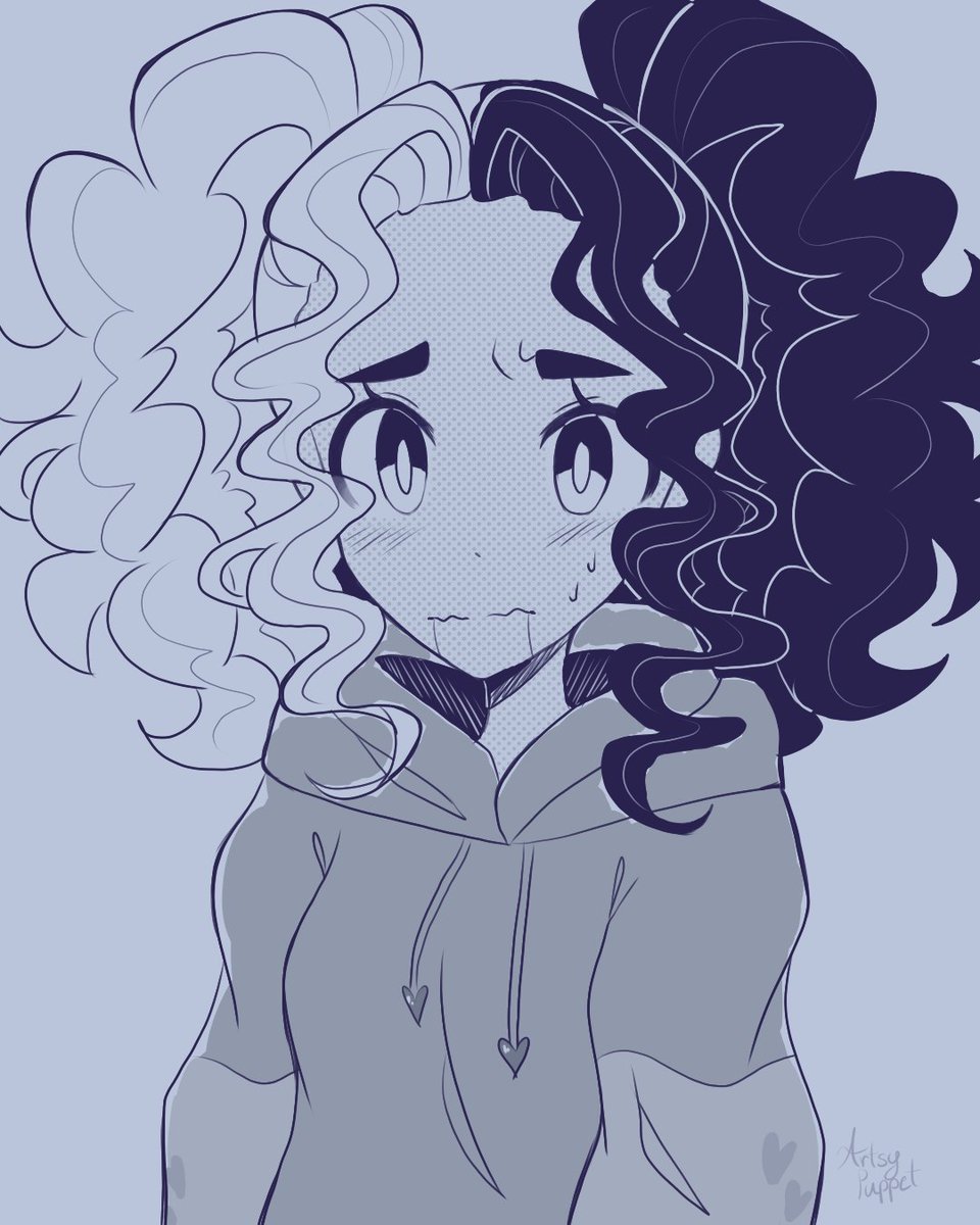 artsypuppet's tweet photo. No blush -> Blush (〃0 ω0〃) https://t.co/RlG2a7ldvB