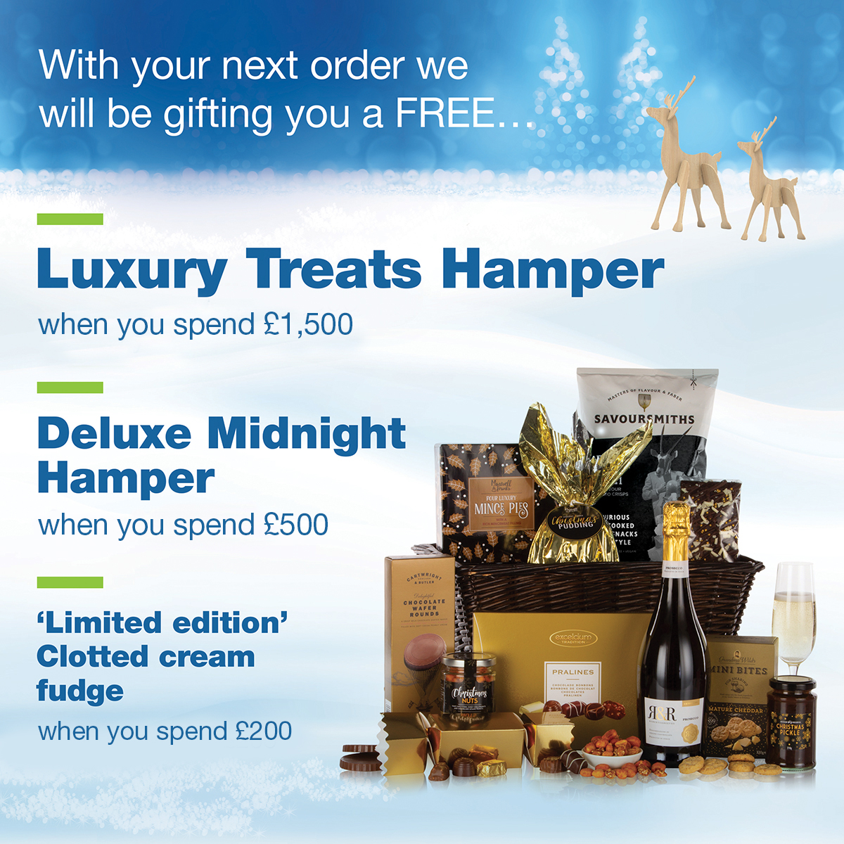 Do you want a free Luxury Treats Hamper?

Here's a treat from Adkwik!

Check out the below for how you can get this!

#hamper #treat #christmas #free #promotion
