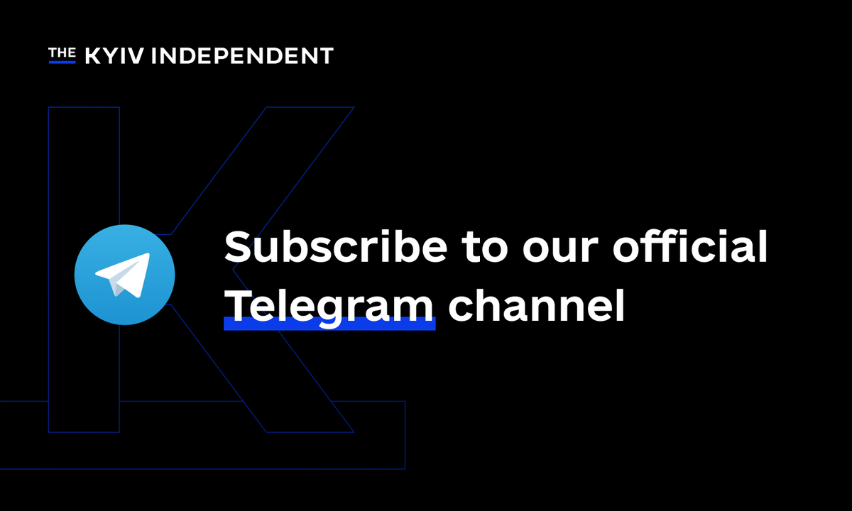 KyivIndependent's tweet photo. With the future of Twitter being uncertain, we ask our audience to also follow us on Telegram: https://t.co/YX8QaJlln8. Help us to remain Ukraine’s voice in the world. https://t.co/atjvYoWLU2